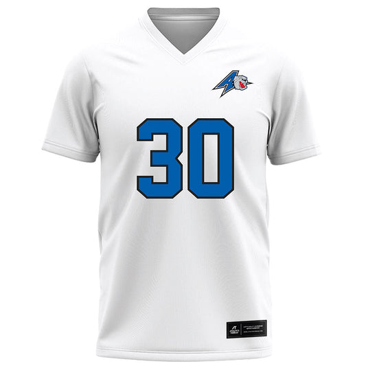 UNC Asheville - NCAA Men's Soccer : Andrew Kohlberg - White Soccer Jersey-0