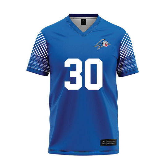 UNC Asheville - NCAA Men's Soccer : Andrew Kohlberg - Royal Soccer Jersey-0
