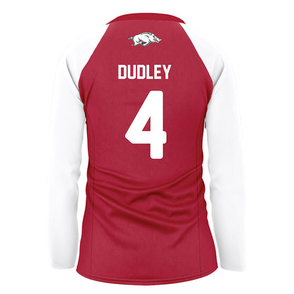 Arkansas - NCAA Women's Volleyball : Lily Dudley - Red Volleyball Jersey
