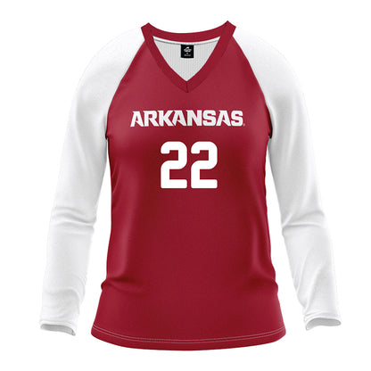 Arkansas - NCAA Women's Volleyball : Ava Roth - Red Volleyball Jersey