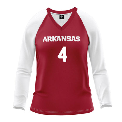 Arkansas - NCAA Women's Volleyball : Lily Dudley - Red Volleyball Jersey