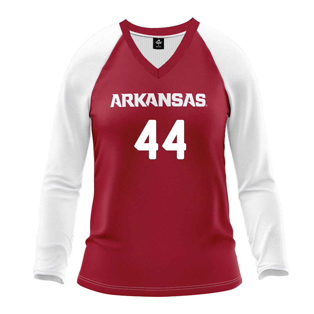 Arkansas - NCAA Women's Volleyball : Zoi Evans - Red Volleyball Jersey