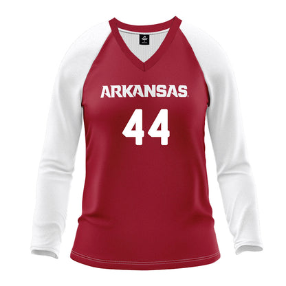 Arkansas - NCAA Women's Volleyball : Zoi Evans - Red Volleyball Jersey