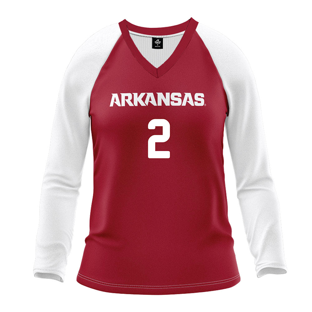 Arkansas - NCAA Women's Volleyball : Jada Lawson - Red Volleyball Jersey