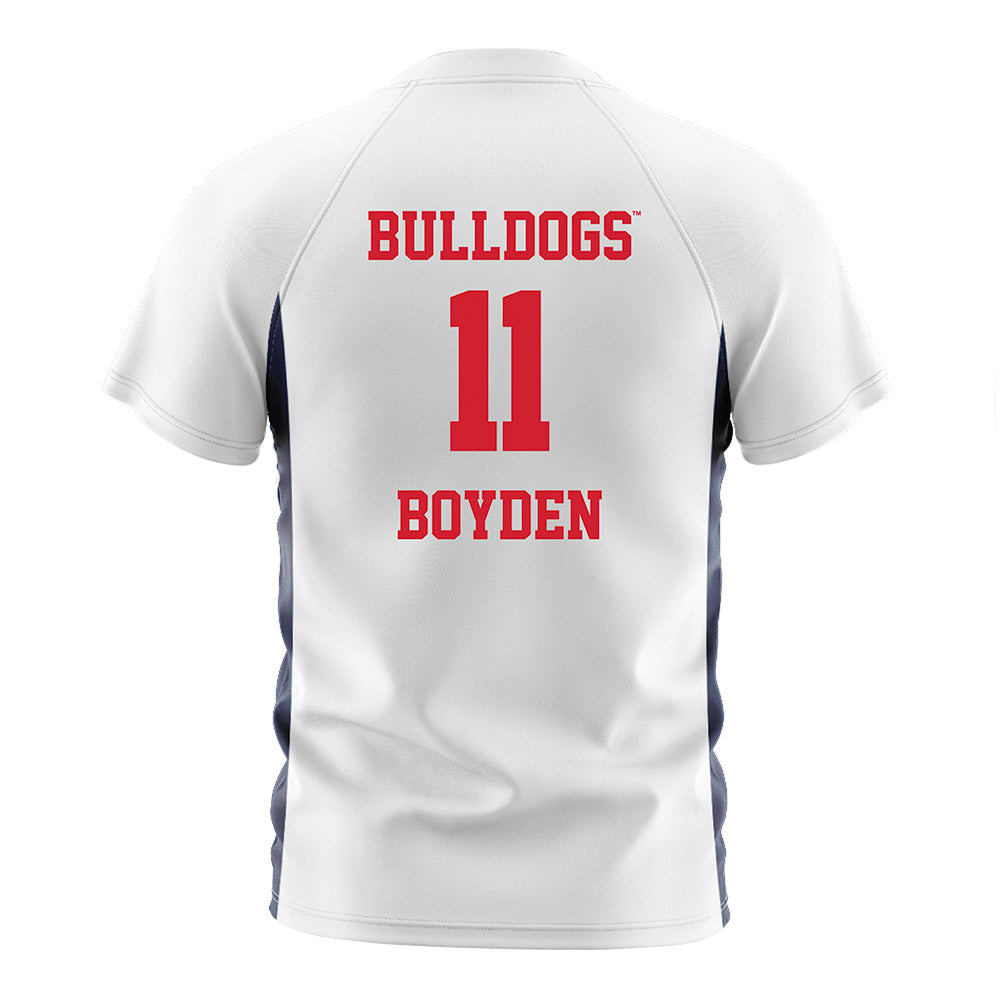 Gonzaga - NCAA Women's Soccer : Annie Boyden - White Soccer Jersey-1