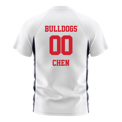 Gonzaga - NCAA Women's Soccer : Summer Chen - White Soccer Jersey-1