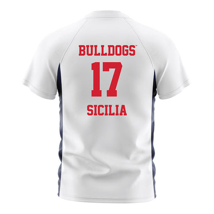 Gonzaga - NCAA Women's Soccer : Abbie Sicilia - White Soccer Jersey