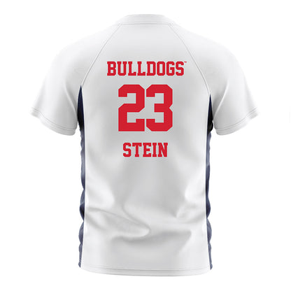Gonzaga - NCAA Men's Soccer : Dashiell Stein - White Soccer Jersey-1
