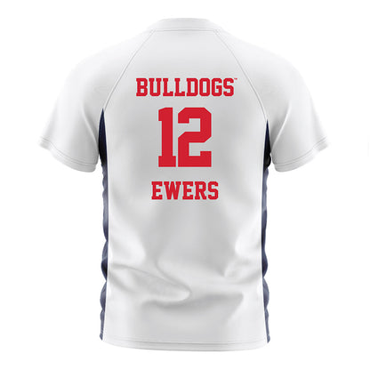 Gonzaga - NCAA Women's Soccer : Erin Ewers - White Soccer Jersey-1