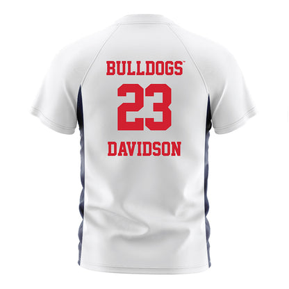 Gonzaga - NCAA Women's Soccer : piper davidson - White Soccer Jersey-1