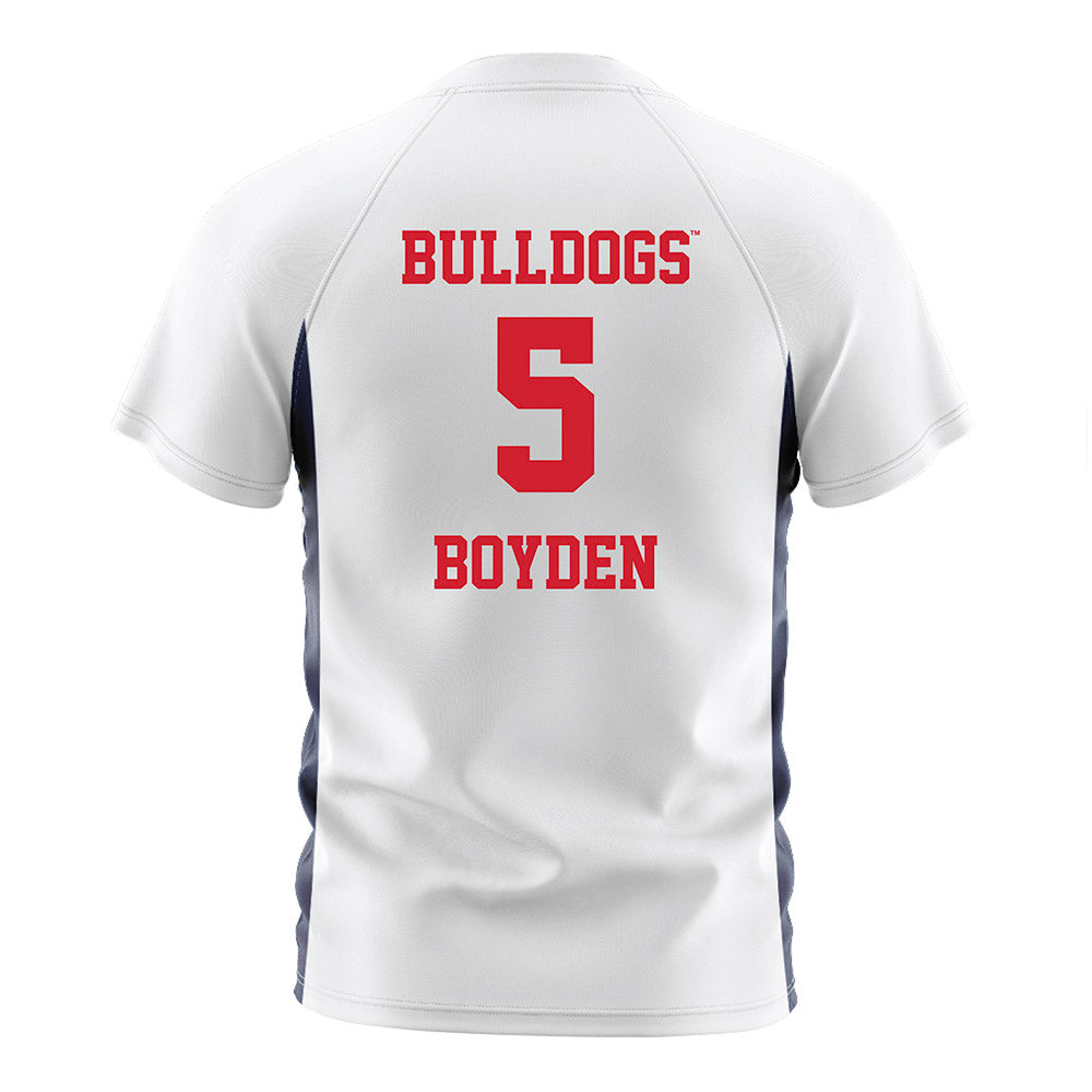 Gonzaga - NCAA Women's Soccer : Annie Boyden - White Soccer Jersey-1