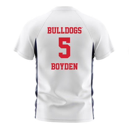 Gonzaga - NCAA Women's Soccer : Annie Boyden - White Soccer Jersey-1