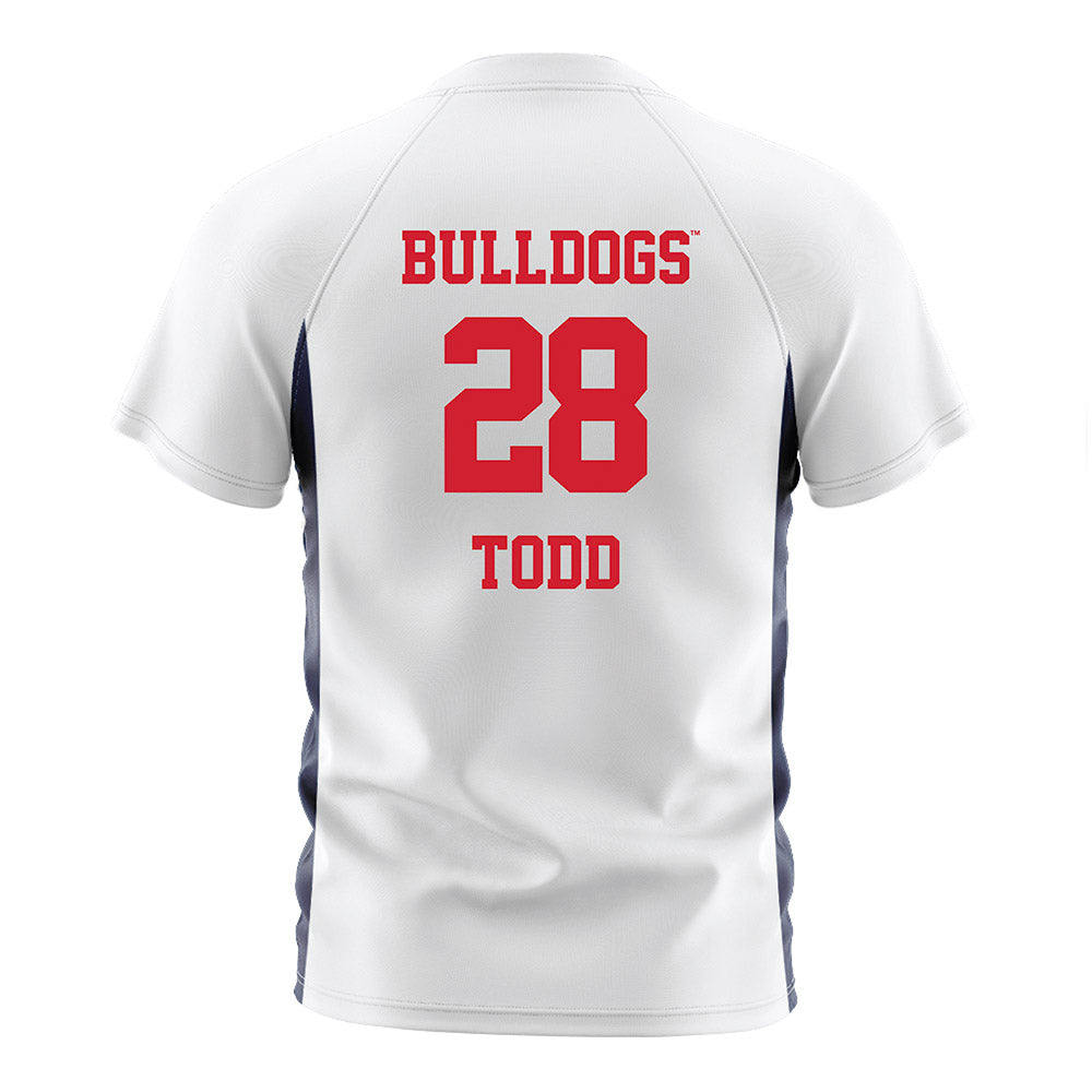 Gonzaga - NCAA Women's Soccer : Emily Todd - White Soccer Jersey