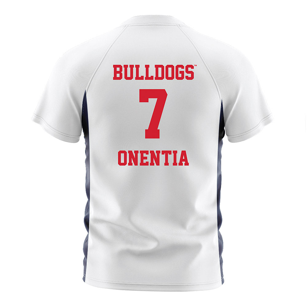 Gonzaga - NCAA Men's Soccer : Geremi Onentia - White Soccer Jersey-1