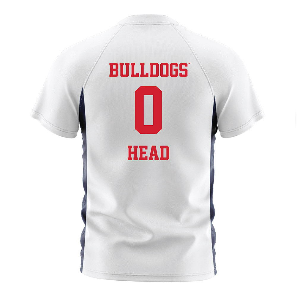 Gonzaga - NCAA Women's Soccer : Sydney Head - White Soccer Jersey