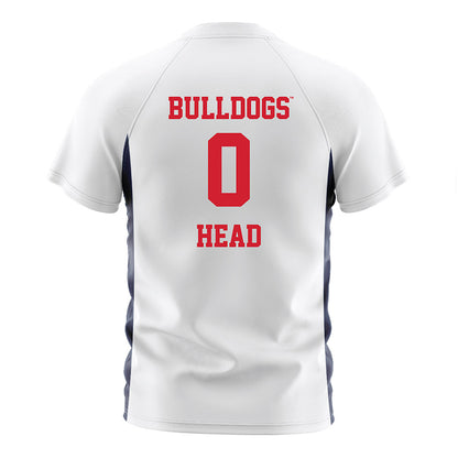 Gonzaga - NCAA Women's Soccer : Sydney Head - White Soccer Jersey