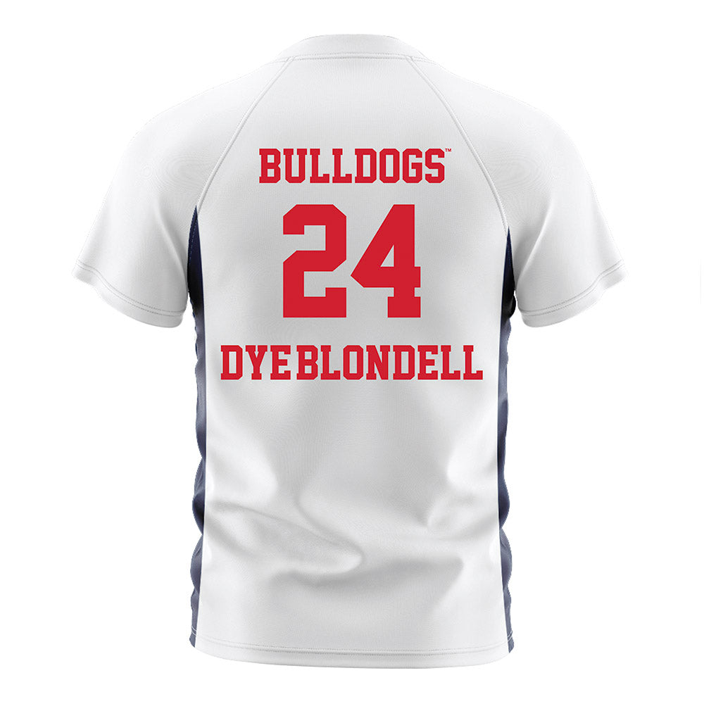 Gonzaga - NCAA Women's Soccer : Addison Dye-Blondell - White Soccer Jersey-1