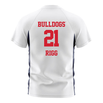 Gonzaga - NCAA Women's Soccer : Katelyn Rigg - White Soccer Jersey