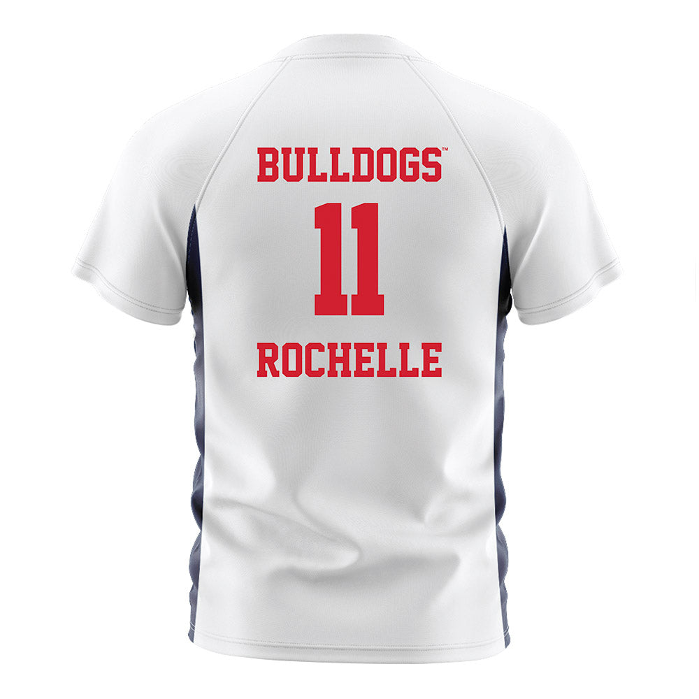 Gonzaga - NCAA Men's Soccer : Talan Rochelle - White Soccer Jersey-1