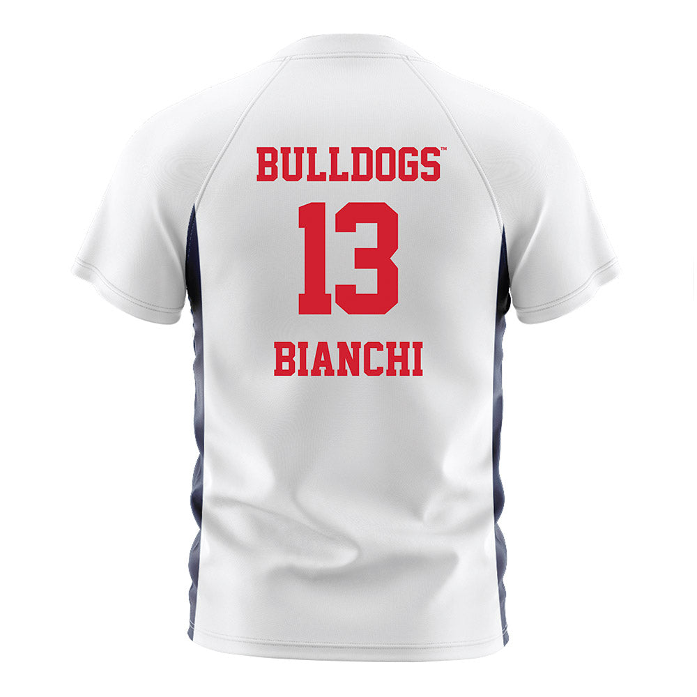 Gonzaga - NCAA Men's Soccer : Nicholas Bianchi - White Soccer Jersey-1