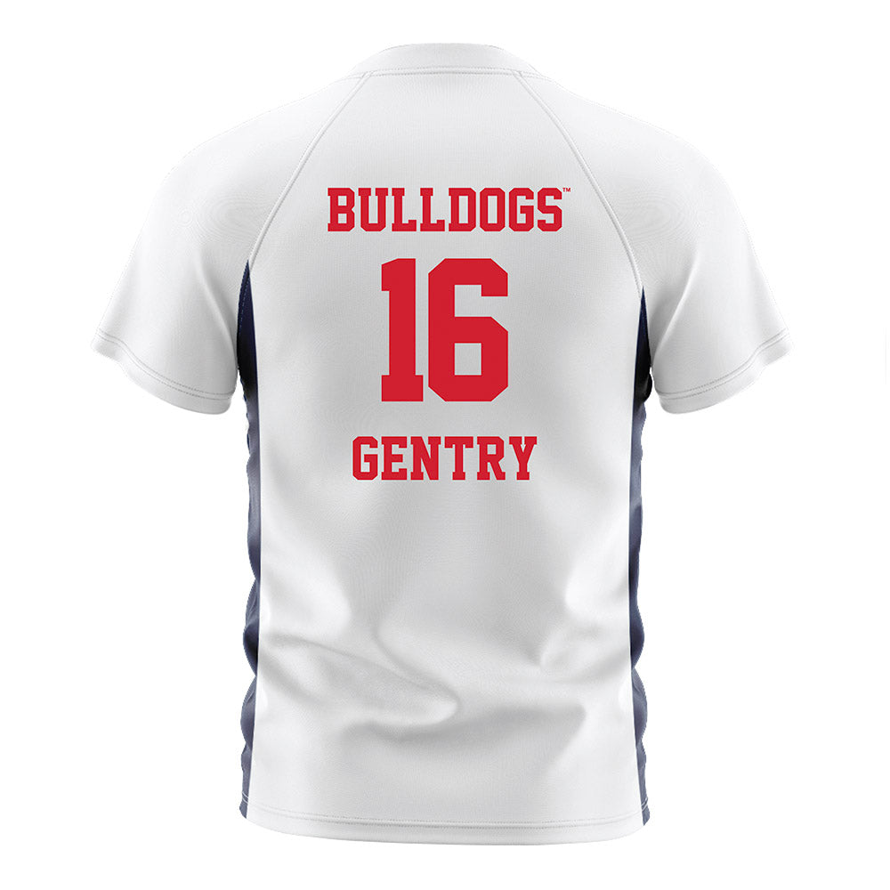 Gonzaga - NCAA Women's Soccer : Taylor Gentry - White Soccer Jersey