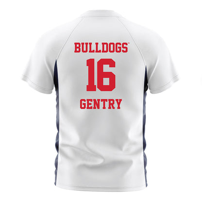 Gonzaga - NCAA Women's Soccer : Taylor Gentry - White Soccer Jersey