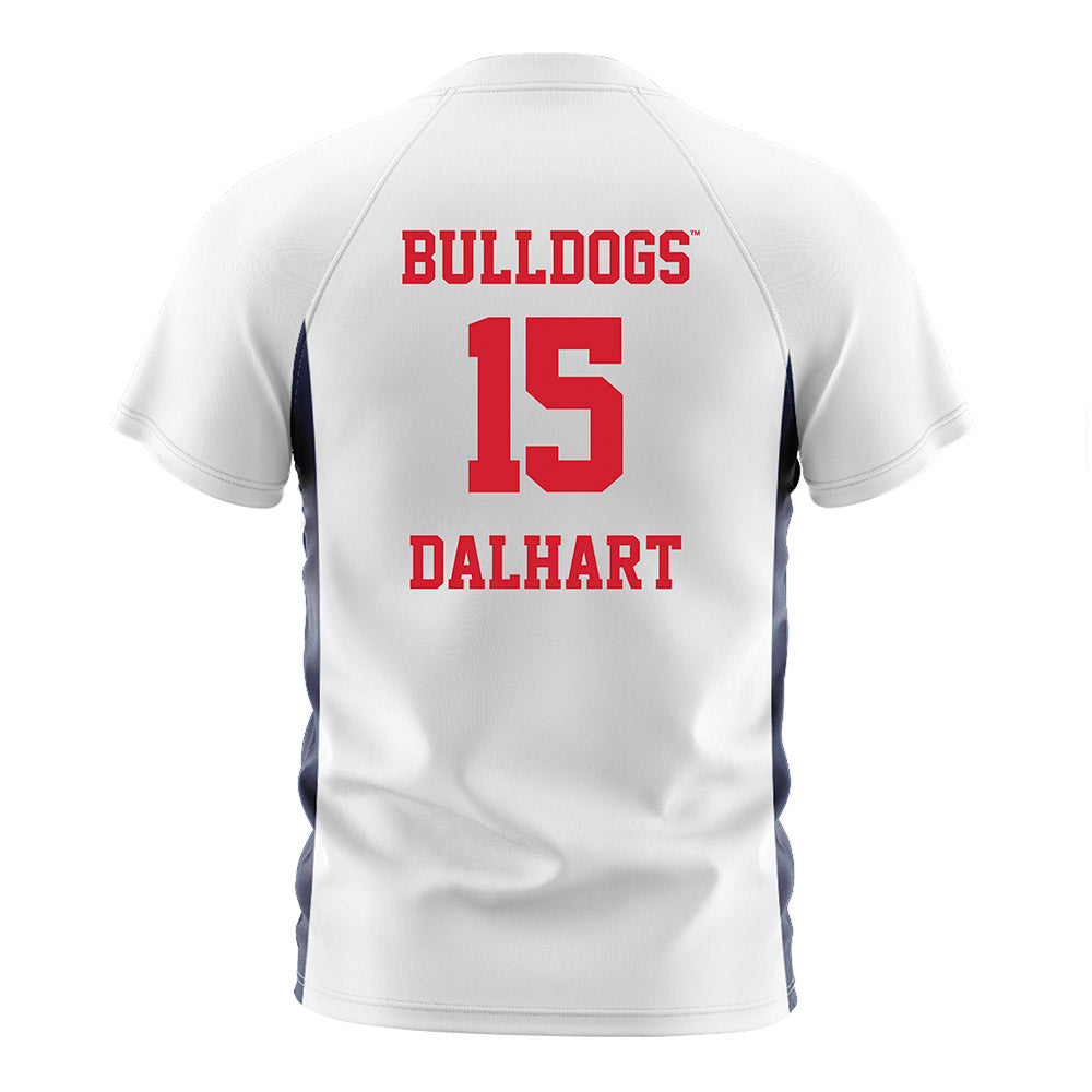 Gonzaga - NCAA Men's Soccer : Isaac Dalhart - White Soccer Jersey-1