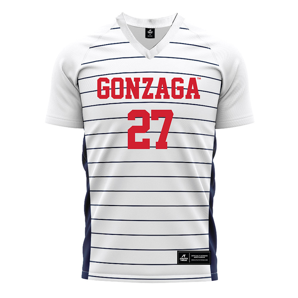 Gonzaga - NCAA Women's Soccer : Makayla Werner - White Soccer Jersey