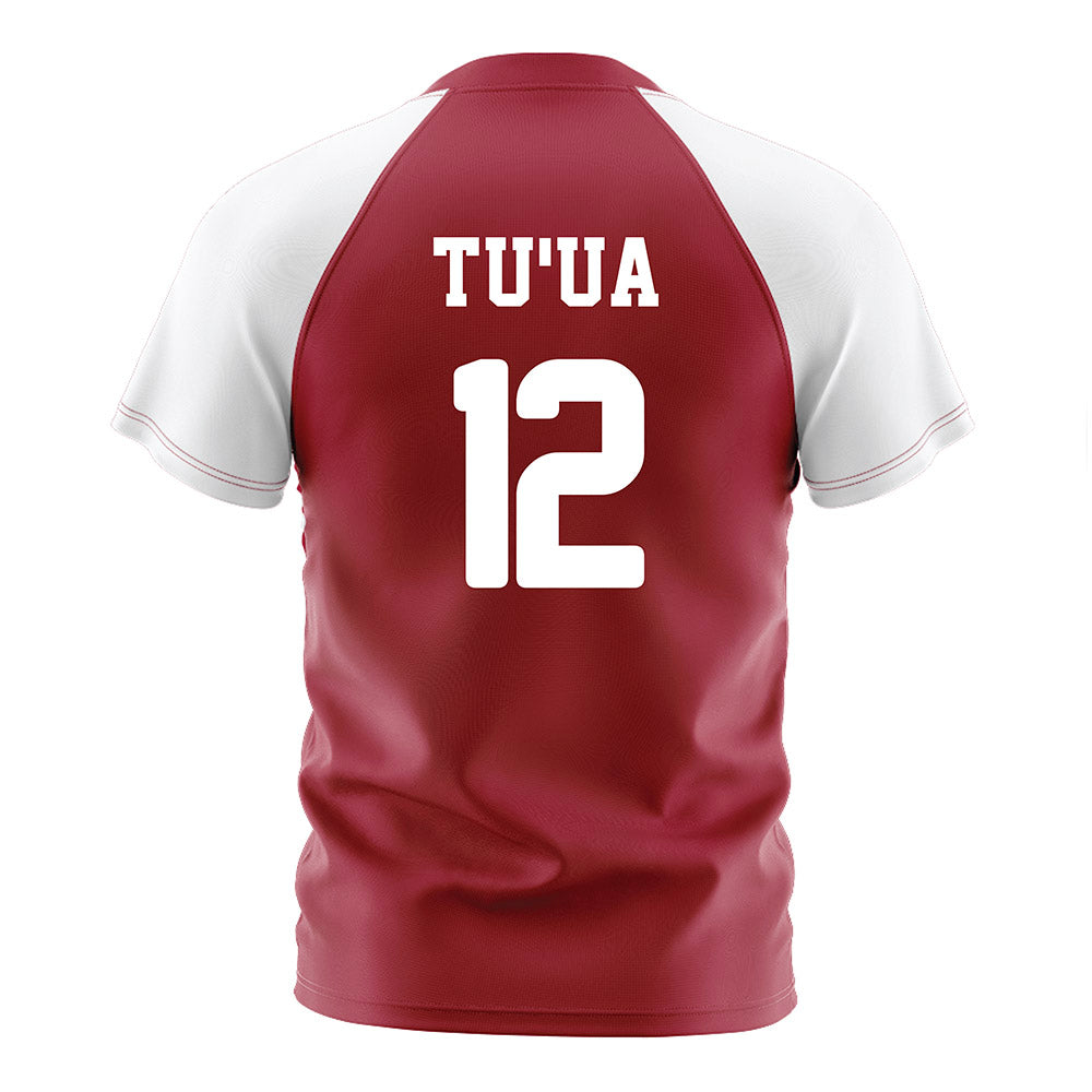 Arkansas - NCAA Women's Soccer : Vailana Tu'ua - Cardinal Soccer Jersey-1