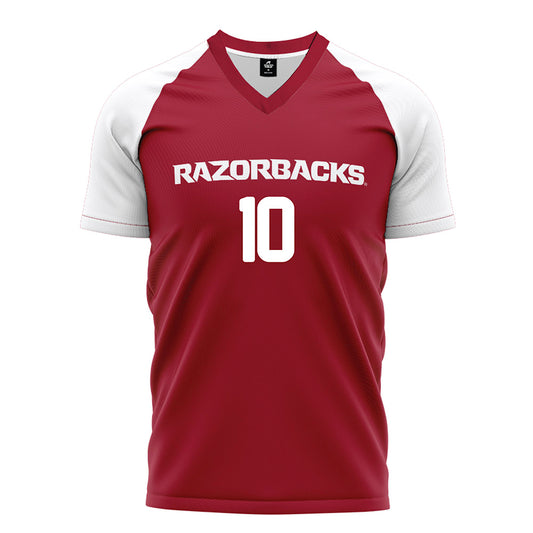 Arkansas - NCAA Women's Soccer : Camila Palacios - Cardinal Soccer Jersey-0