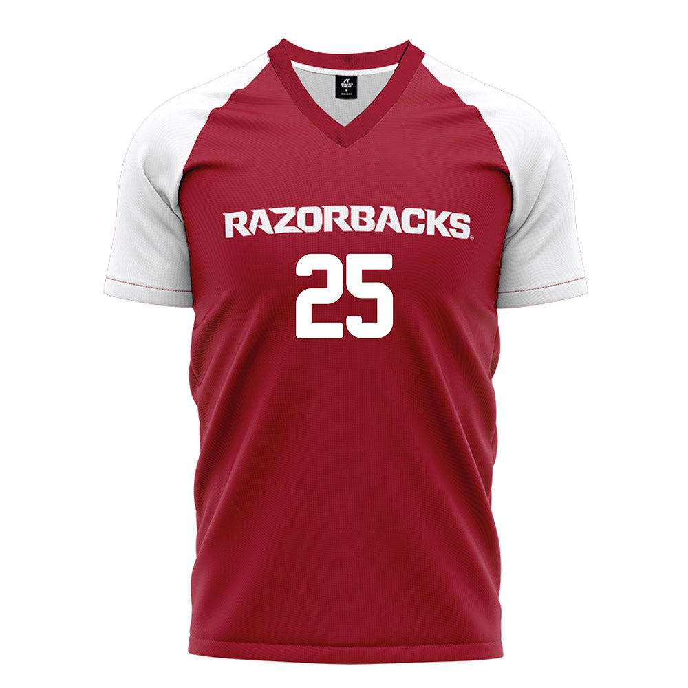 Arkansas - NCAA Women's Soccer : Morgan Hippeli - Cardinal Soccer Jersey