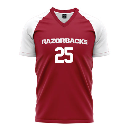 Arkansas - NCAA Women's Soccer : Morgan Hippeli - Cardinal Soccer Jersey