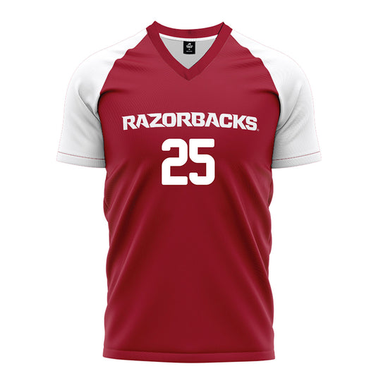 Arkansas - NCAA Women's Soccer : Morgan Hippeli - Cardinal Soccer Jersey