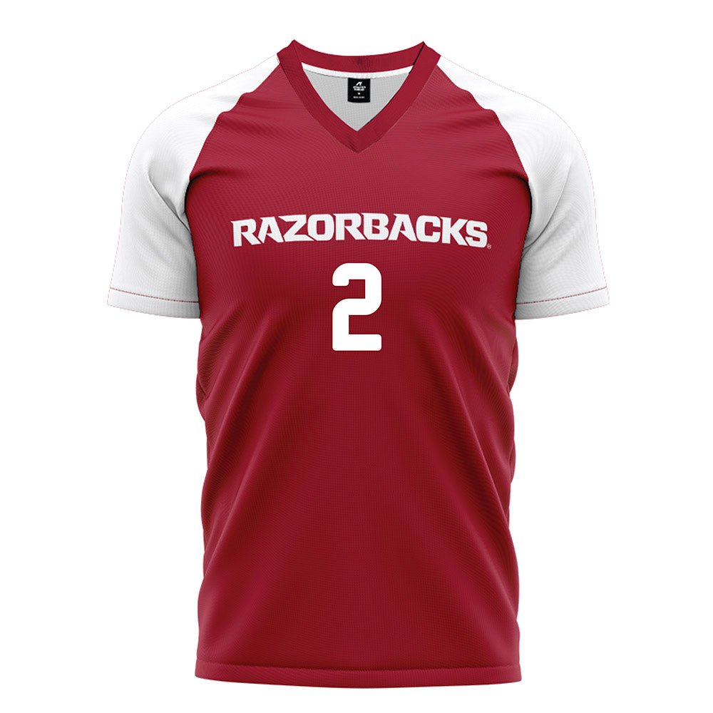 Arkansas - NCAA Women's Soccer : Keegan Smith - Cardinal Soccer Jersey