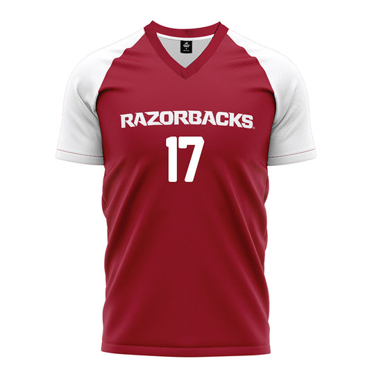 Arkansas - NCAA Women's Soccer : Kennedy Ball - Cardinal Soccer Jersey