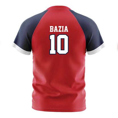 Gonzaga - NCAA Men's Soccer : Alexander Bazia - Red Soccer Jersey-1