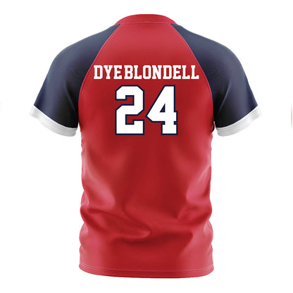 Gonzaga - NCAA Women's Soccer : Addison Dye-Blondell - Red Soccer Jersey-1
