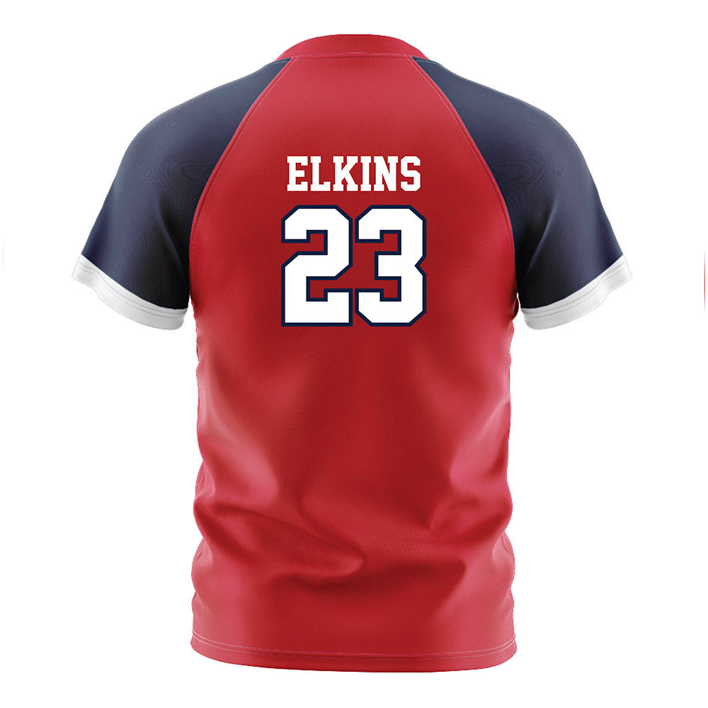 Gonzaga - NCAA Men's Soccer : Benjamin Elkins - Red Soccer Jersey