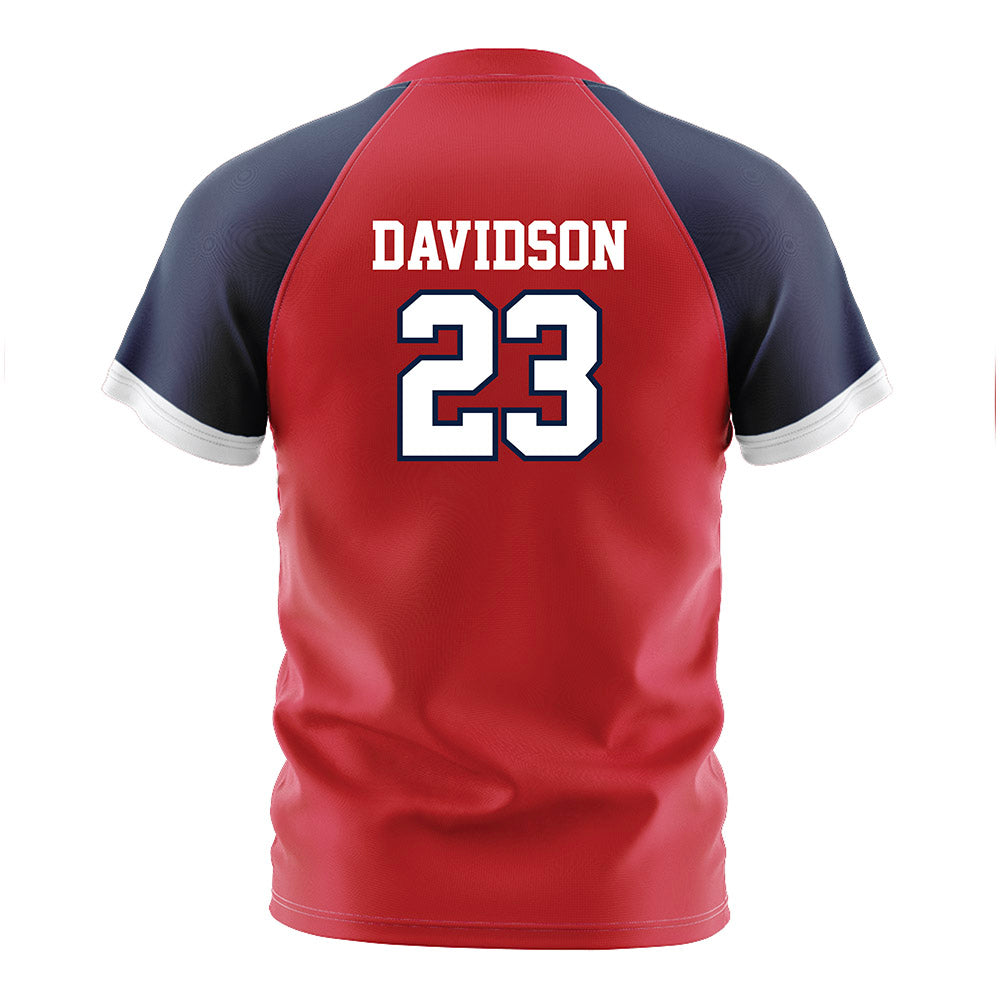 Gonzaga - NCAA Women's Soccer : piper davidson - Red Soccer Jersey-1