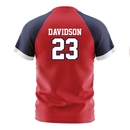 Gonzaga - NCAA Women's Soccer : piper davidson - Red Soccer Jersey-1