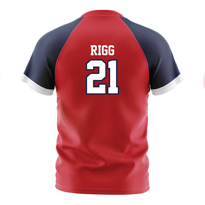 Gonzaga - NCAA Women's Soccer : Katelyn Rigg - Red Soccer Jersey