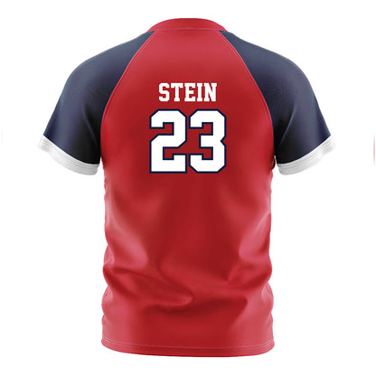 Gonzaga - NCAA Men's Soccer : Dashiell Stein - Red Soccer Jersey-1