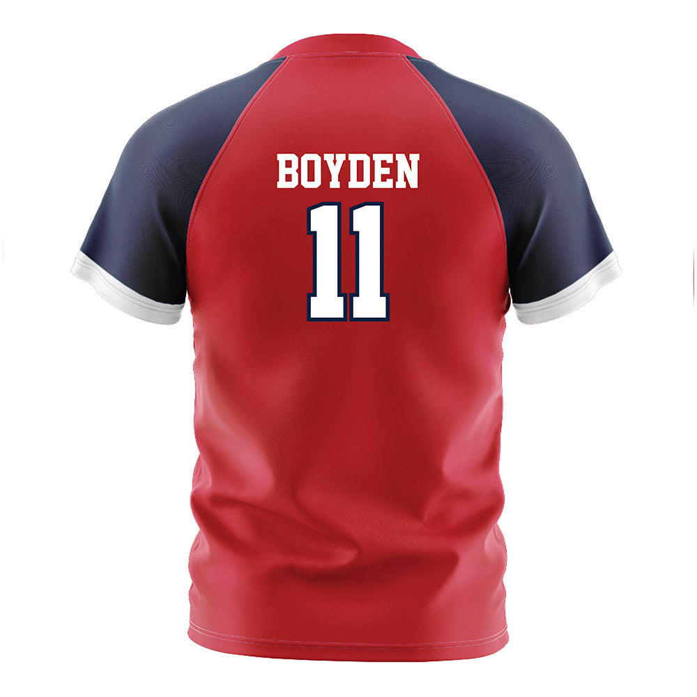 Gonzaga - NCAA Women's Soccer : Annie Boyden - Red Soccer Jersey-1