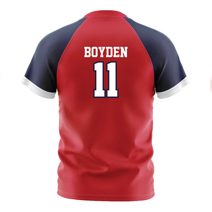 Gonzaga - NCAA Women's Soccer : Annie Boyden - Red Soccer Jersey-1