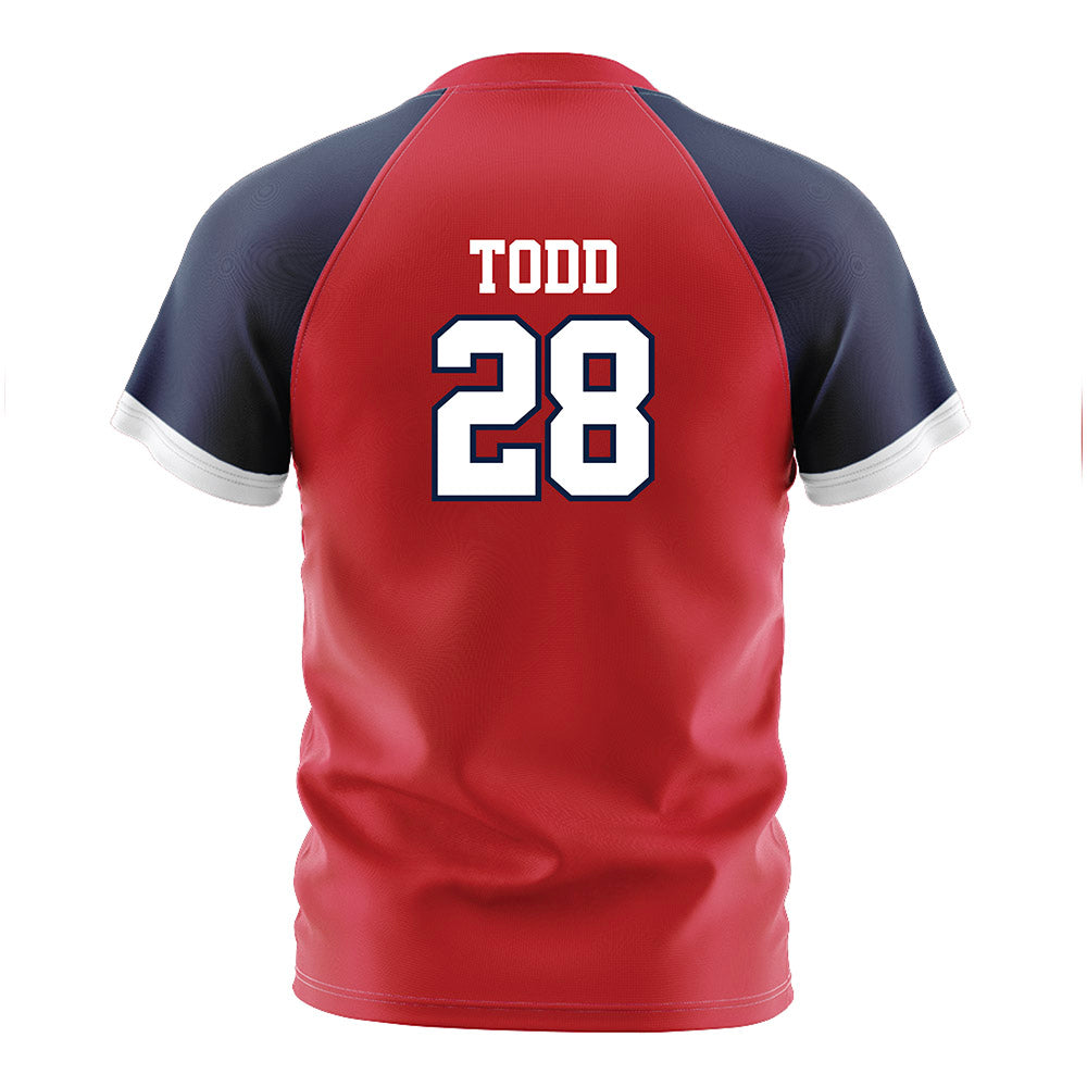 Gonzaga - NCAA Women's Soccer : Emily Todd - Red Soccer Jersey