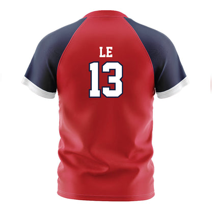 Gonzaga - NCAA Women's Soccer : Chelsea Le - Red Soccer Jersey