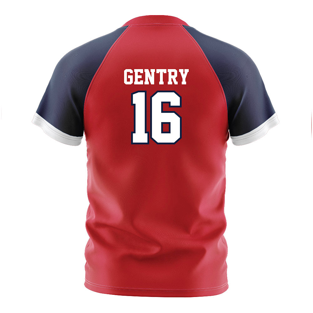 Gonzaga - NCAA Women's Soccer : Taylor Gentry - Red Soccer Jersey