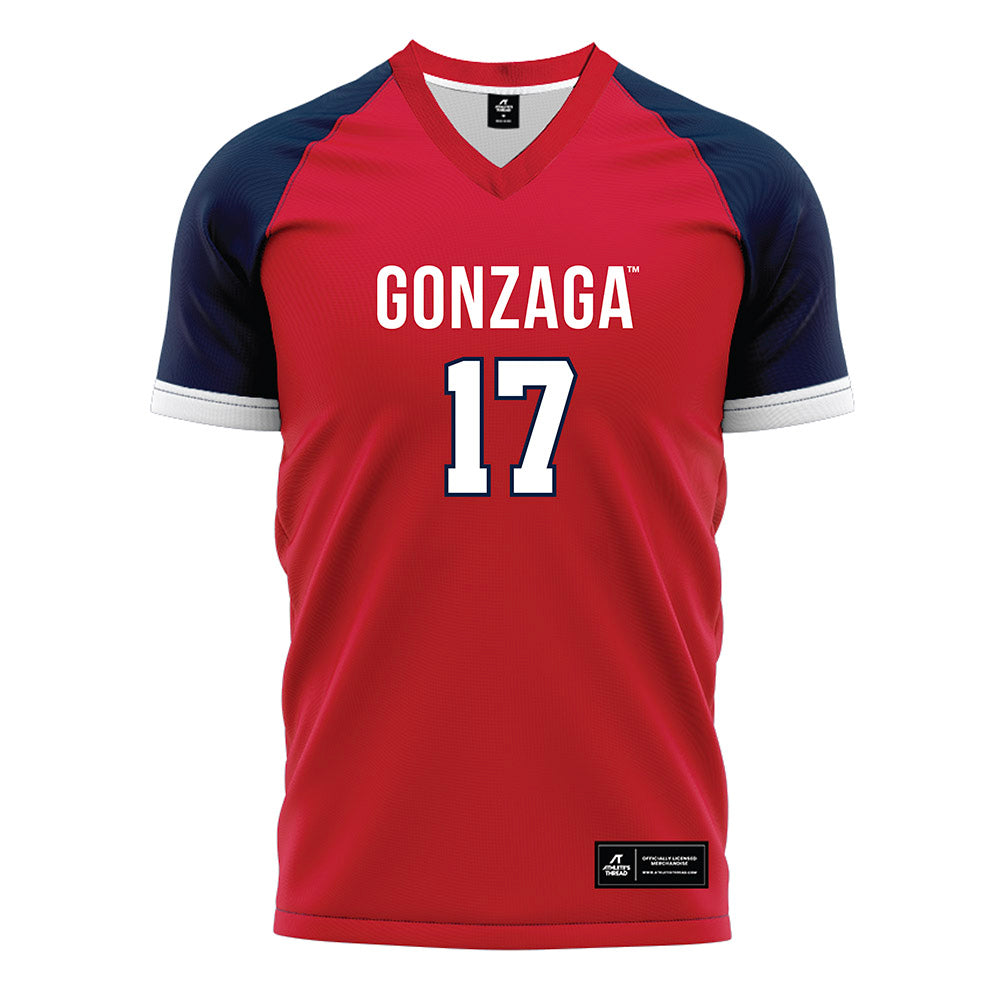 Gonzaga - NCAA Women's Soccer : Abbie Sicilia - Red Soccer Jersey