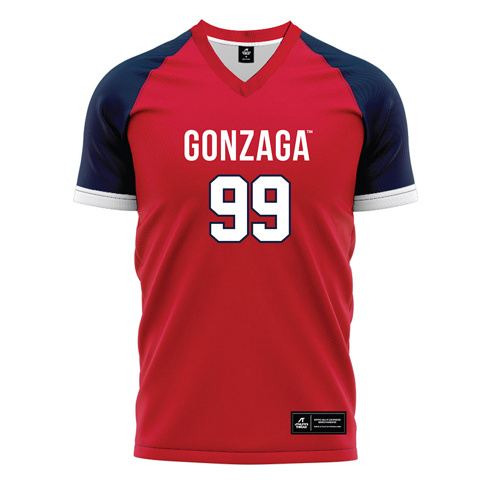 Gonzaga - NCAA Men's Soccer : Dominic Miller - Red Soccer Jersey