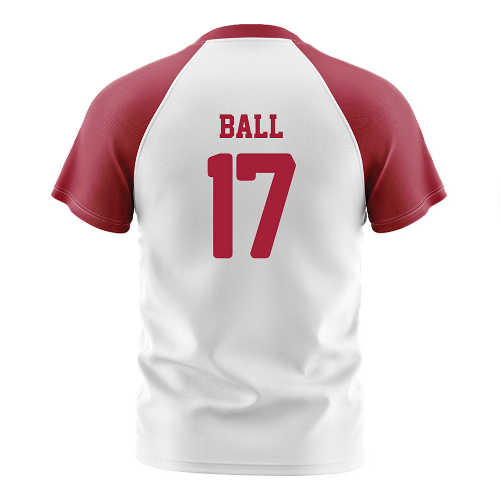 Arkansas - NCAA Women's Soccer : Kennedy Ball - White Soccer Jersey